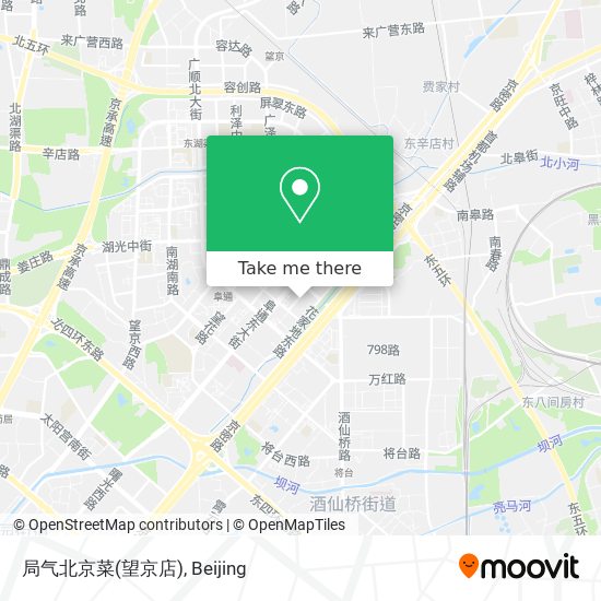 局气北京菜(望京店) map