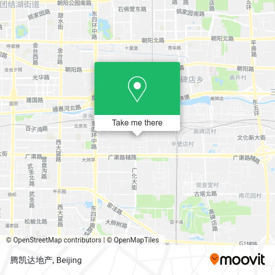 腾凯达地产 map
