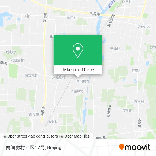 两间房村四区12号 map
