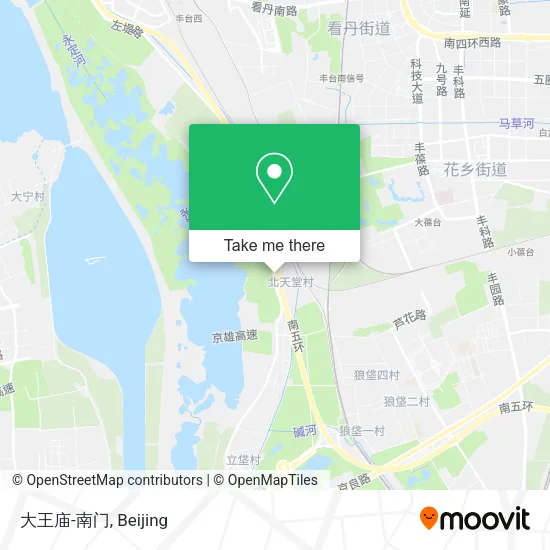 大王庙-南门 map