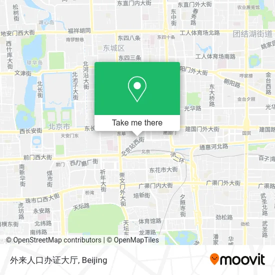 外来人口办证大厅 map