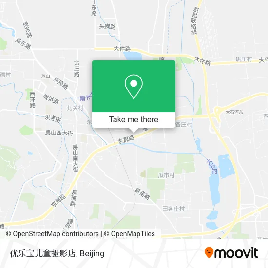 优乐宝儿童摄影店 map
