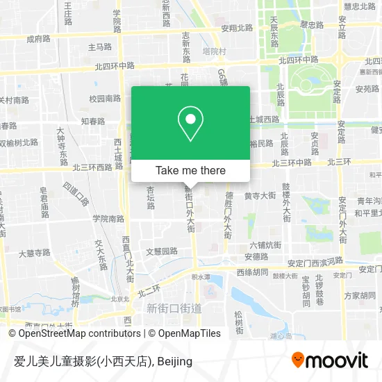 爱儿美儿童摄影(小西天店) map