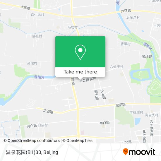 温泉花园(B1)30 map