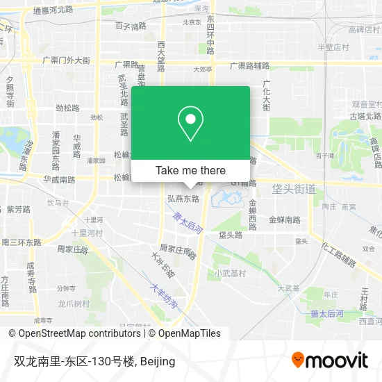 双龙南里-东区-130号楼 map