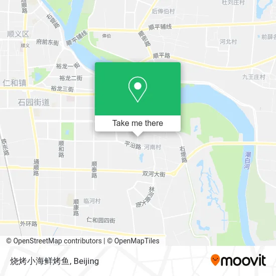 烧烤小海鲜烤鱼 map