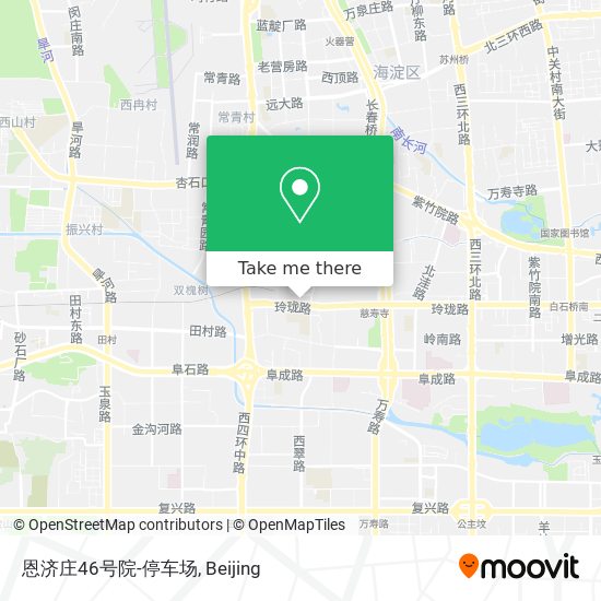 恩济庄46号院-停车场 map
