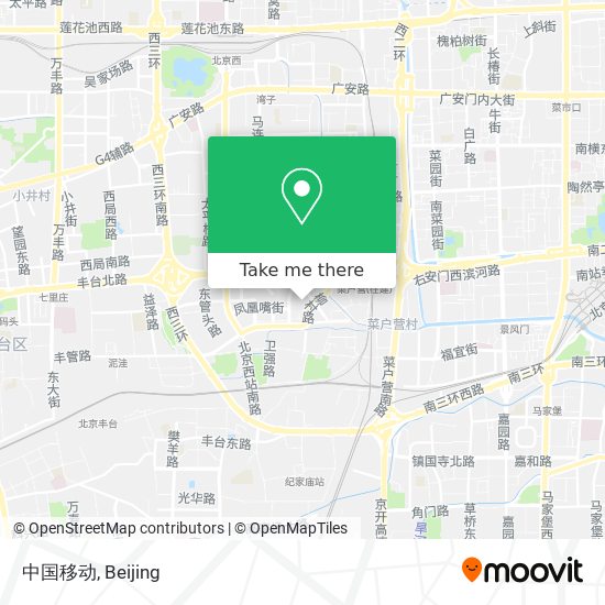 中国移动 map