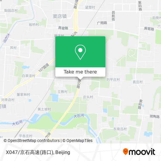 X047/京石高速(路口) map