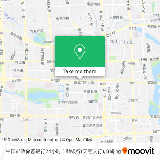 中国邮政储蓄银行24小时自助银行(天意支行) map