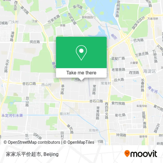 家家乐平价超市 map