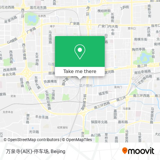 万泉寺(A区)-停车场 map