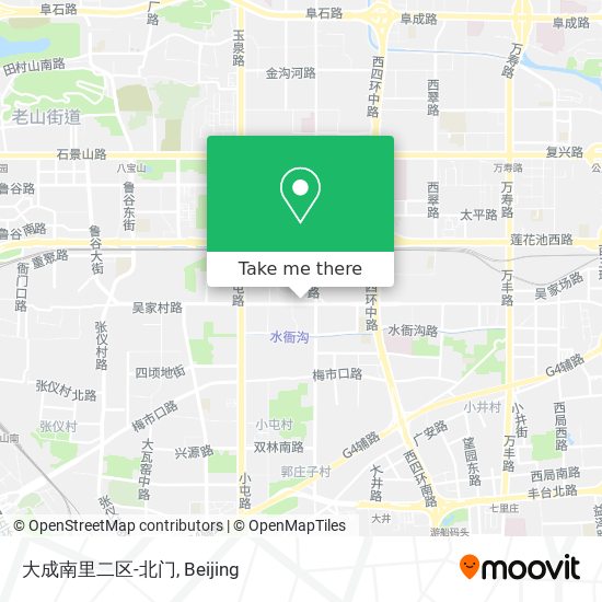 大成南里二区-北门 map