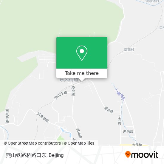 燕山铁路桥路口东 map