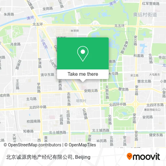 北京诚源房地产经纪有限公司 map
