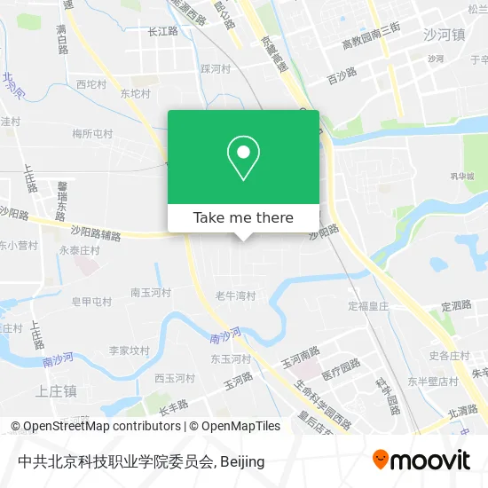 中共北京科技职业学院委员会 map