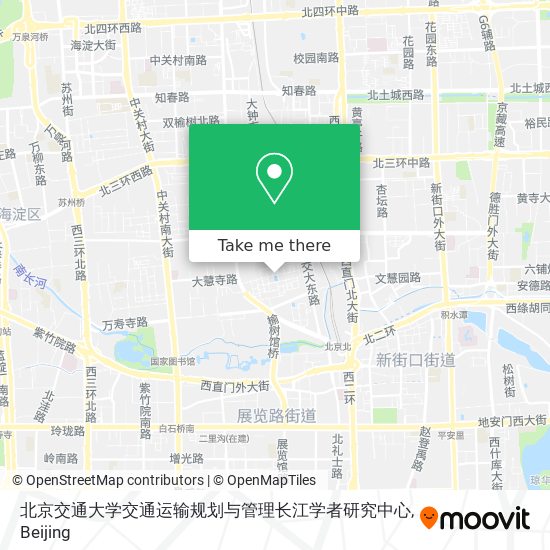 北京交通大学交通运输规划与管理长江学者研究中心 map
