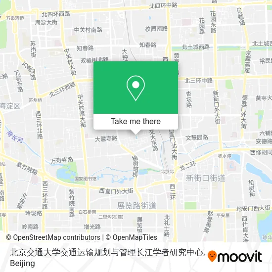 北京交通大学交通运输规划与管理长江学者研究中心 map