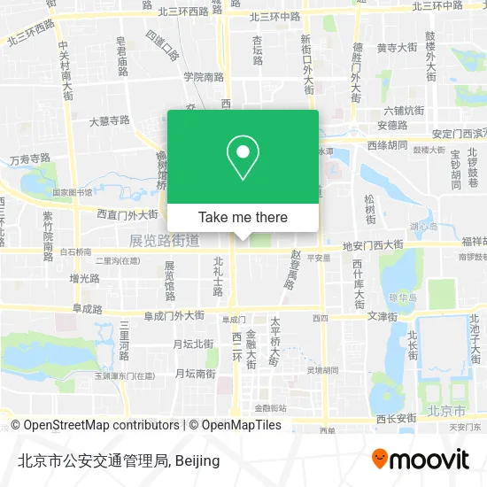 北京市公安交通管理局 map