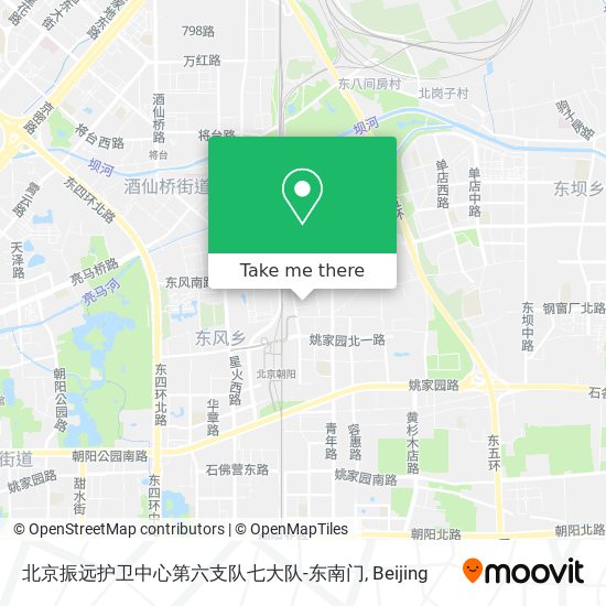 北京振远护卫中心第六支队七大队-东南门 map