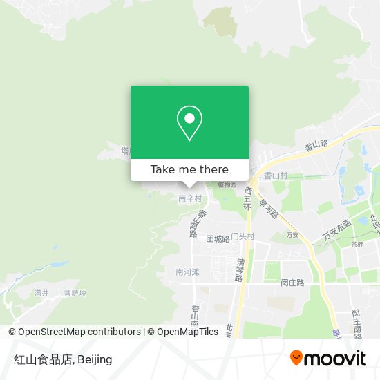 红山食品店 map