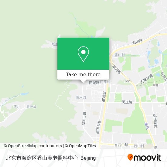 北京市海淀区香山养老照料中心 map