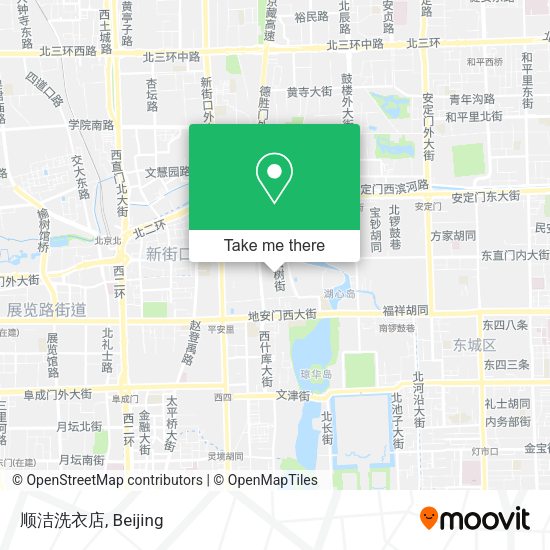 顺洁洗衣店 map
