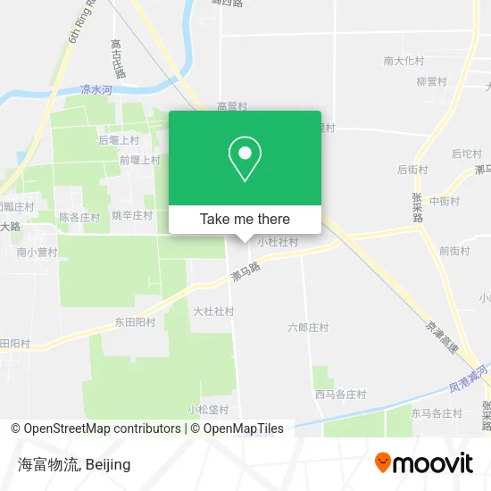 海富物流 map