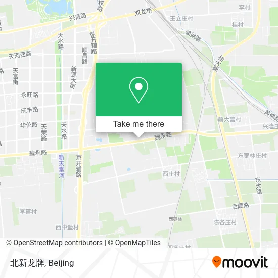 北新龙牌 map