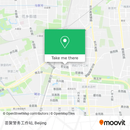 荟聚警务工作站 map