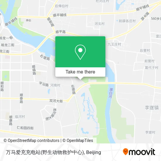 万马爱充充电站(野生动物救护中心) map
