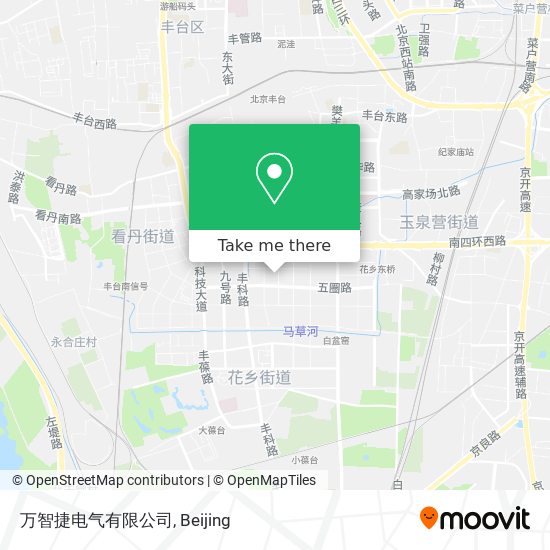 万智捷电气有限公司 map