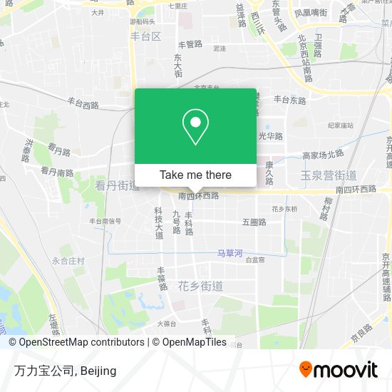 万力宝公司 map