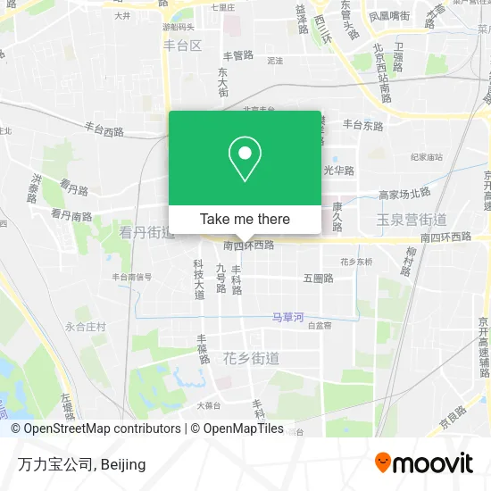 万力宝公司 map