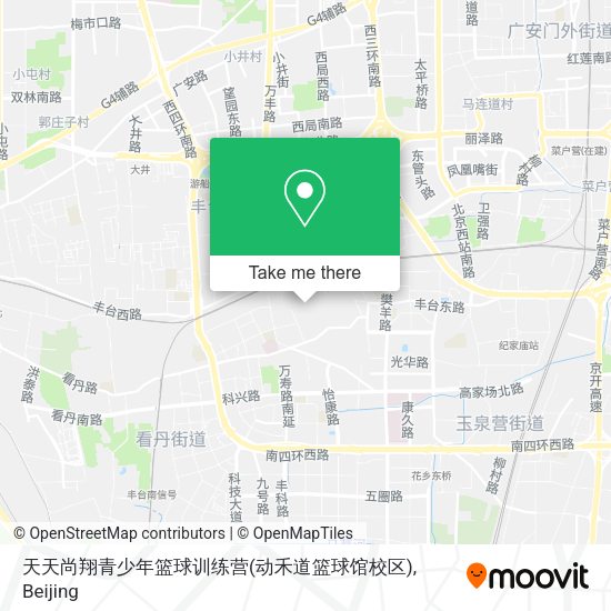 天天尚翔青少年篮球训练营(动禾道篮球馆校区) map