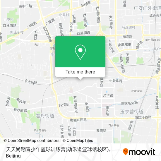 天天尚翔青少年篮球训练营(动禾道篮球馆校区) map