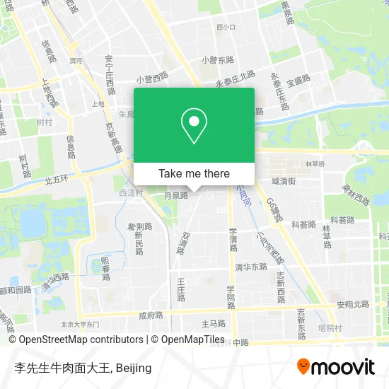 李先生牛肉面大王 map