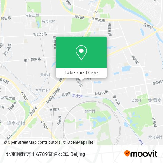 北京鹏程万里6789普通公寓 map