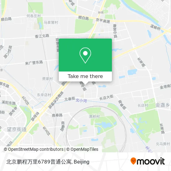 北京鹏程万里6789普通公寓 map