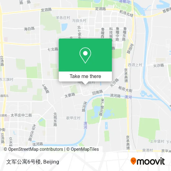 文军公寓6号楼 map