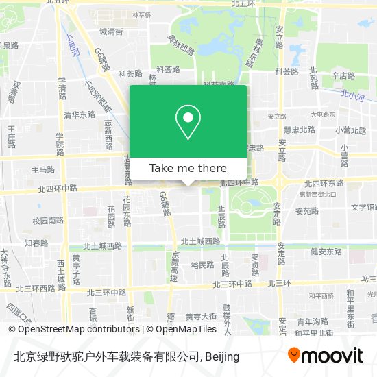 北京绿野驮驼户外车载装备有限公司 map