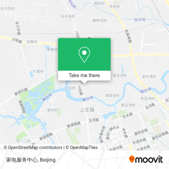 家电服务中心 map