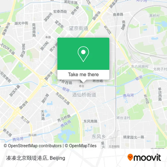 凑凑北京颐堤港店 map