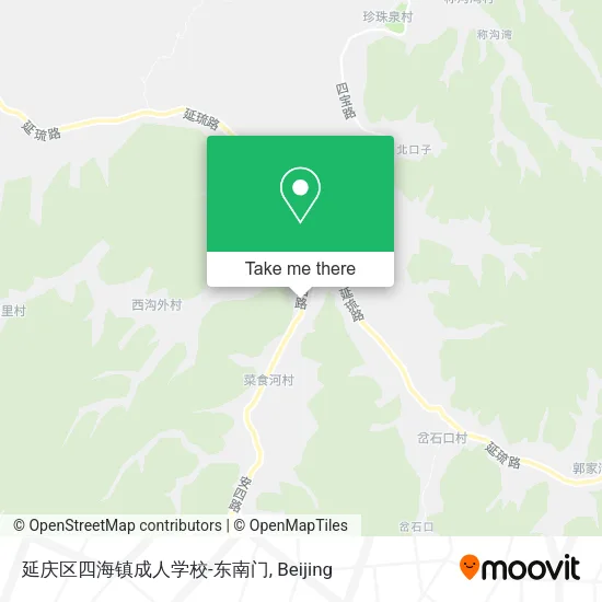 延庆区四海镇成人学校-东南门 map