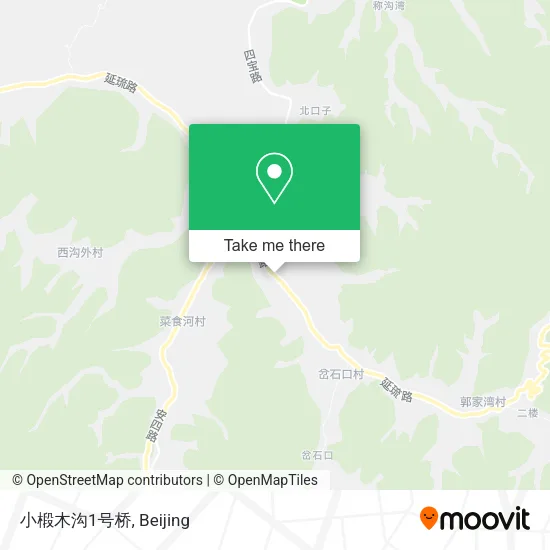 小椴木沟1号桥 map
