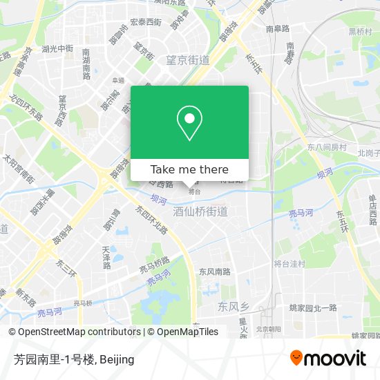 芳园南里-1号楼 map