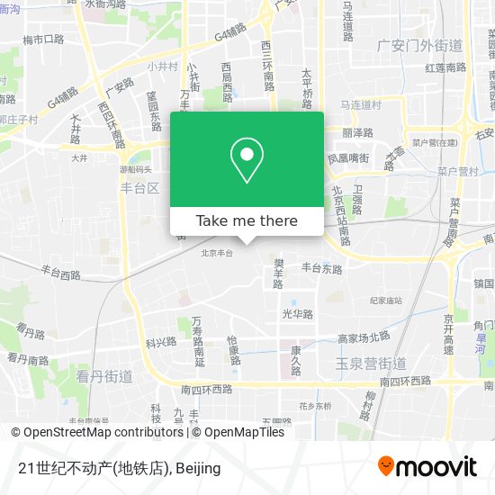 21世纪不动产(地铁店) map