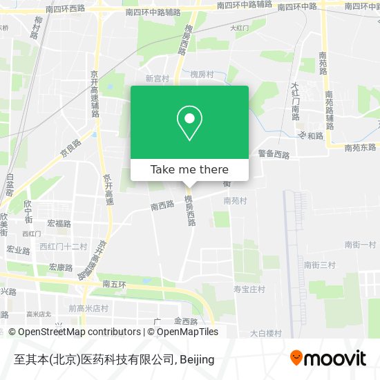 至其本(北京)医药科技有限公司 map