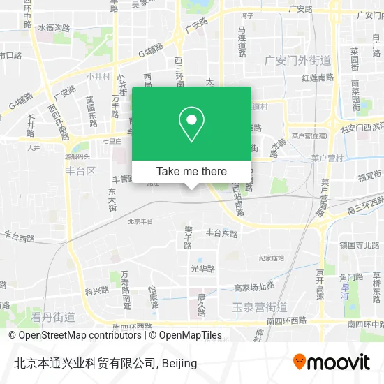 北京本通兴业科贸有限公司 map