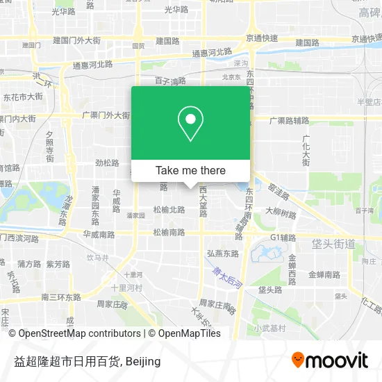 益超隆超市日用百货 map